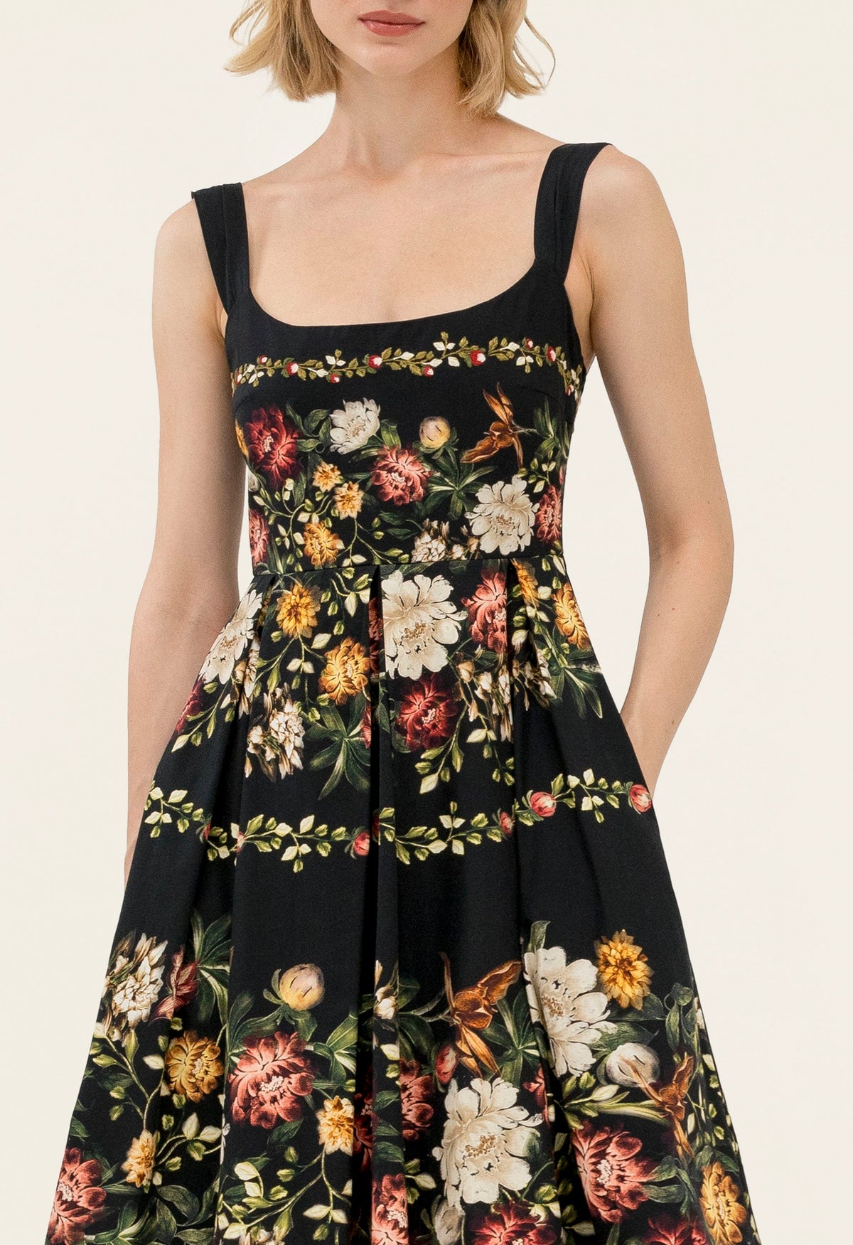 Alcaparra Paramo Midi Dress