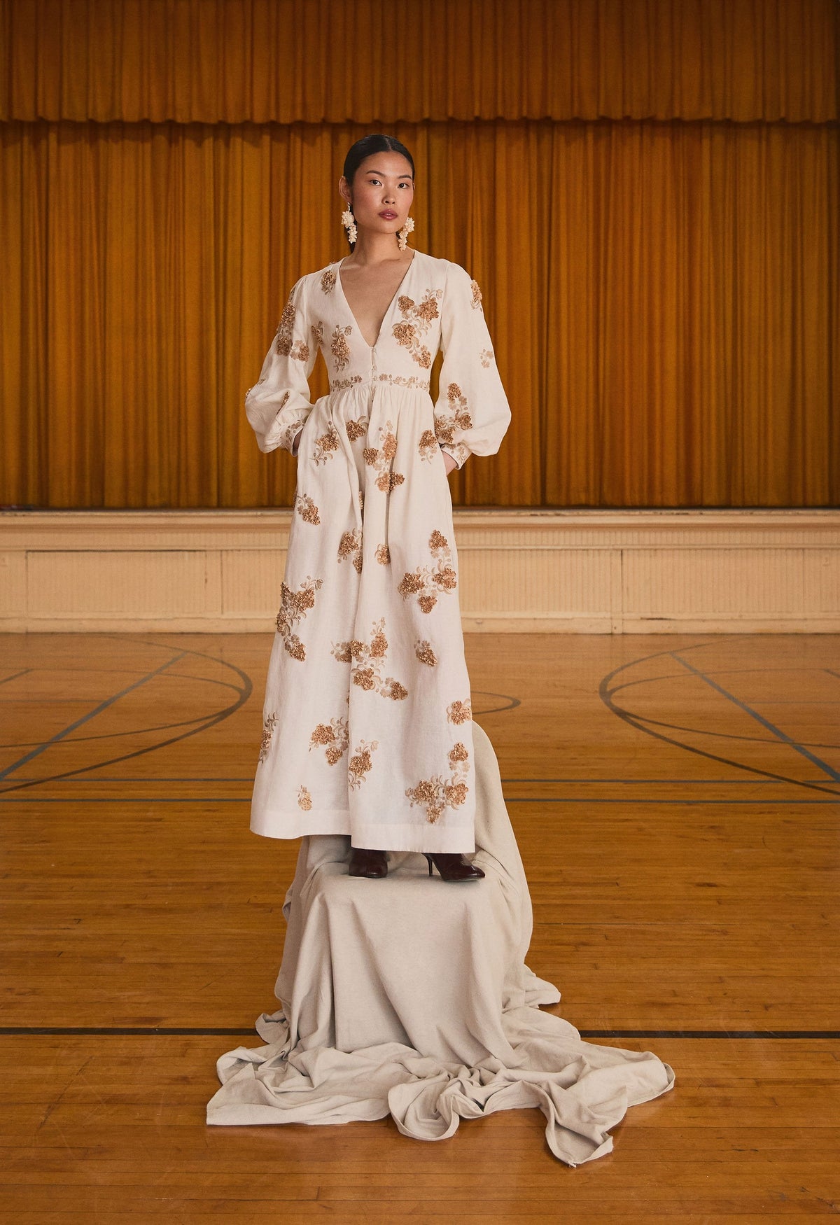 Frambuesa Cordillera Maxi Dress