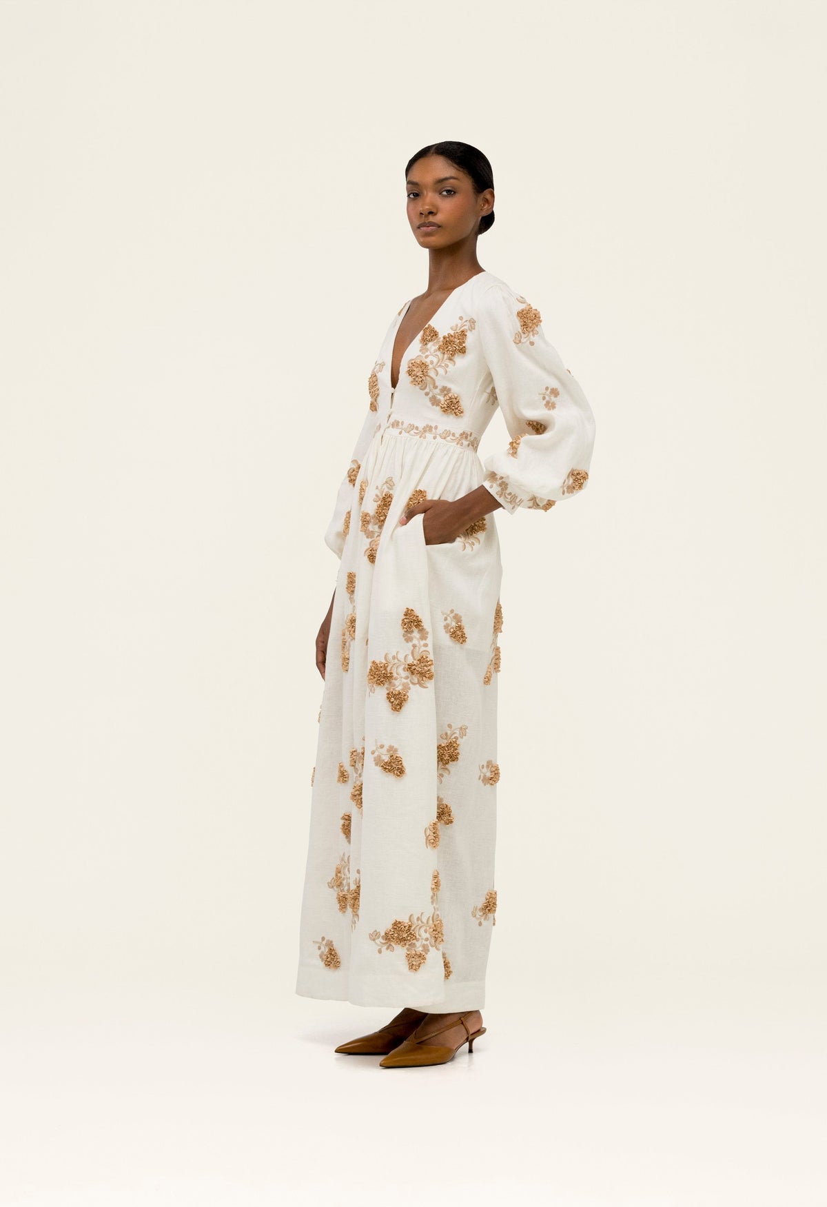Frambuesa Cordillera Maxi Dress