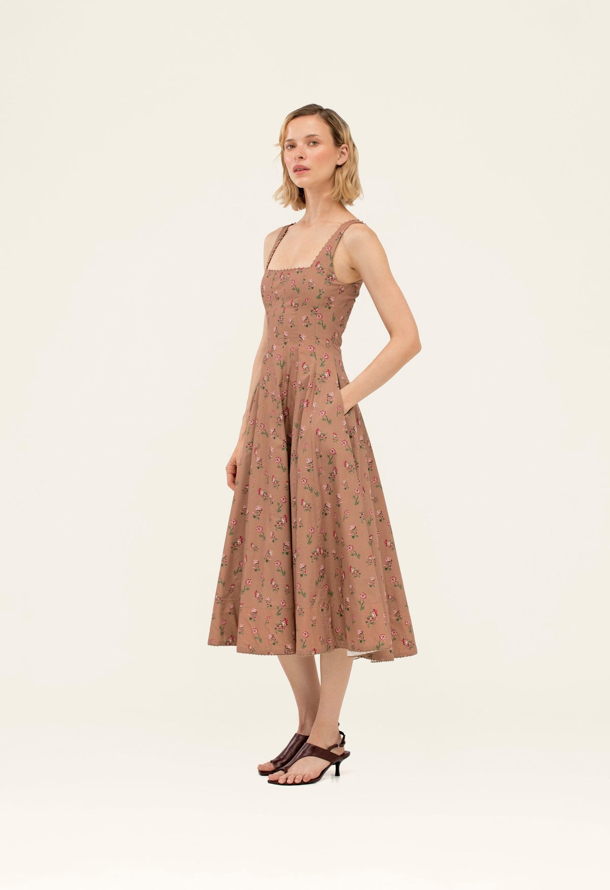 Frontera Quebrada Midi Dress