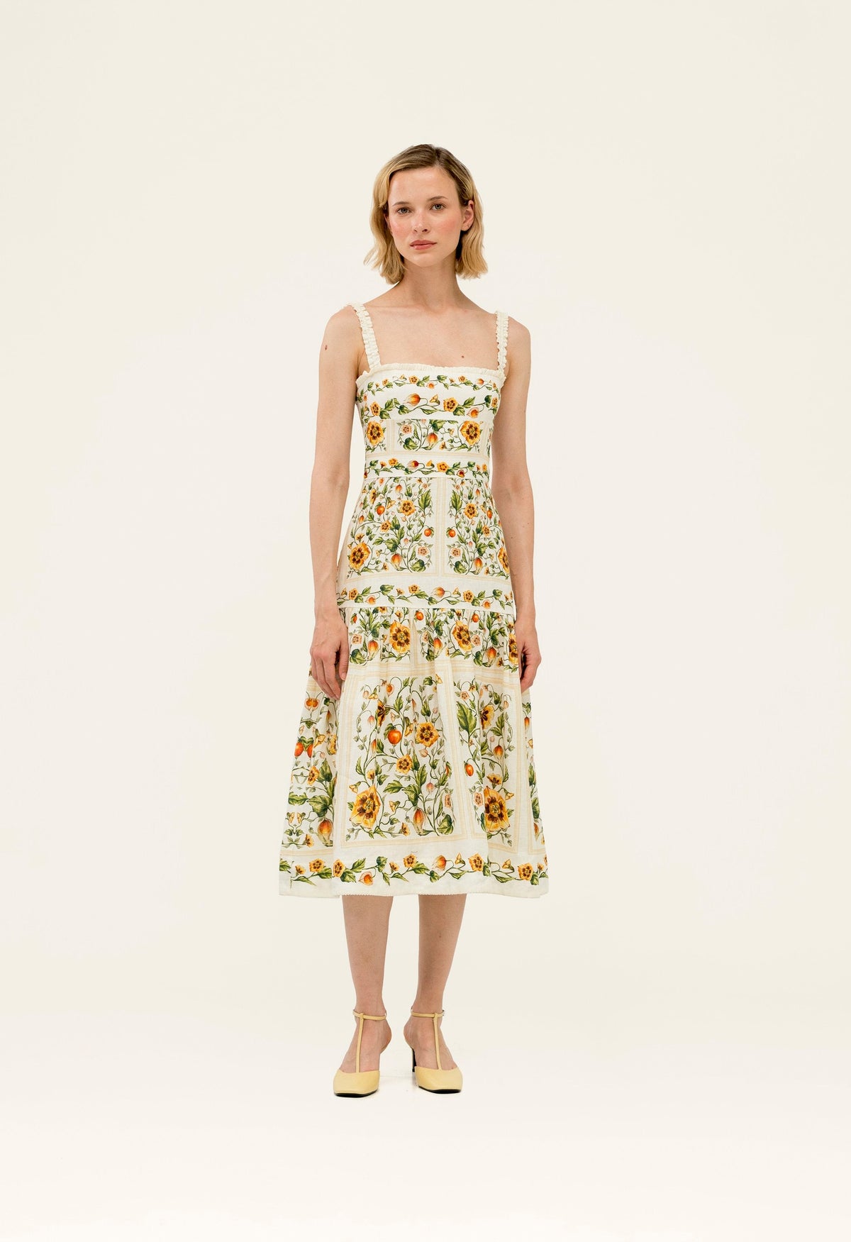 Níspero Uchuva Midi Dress