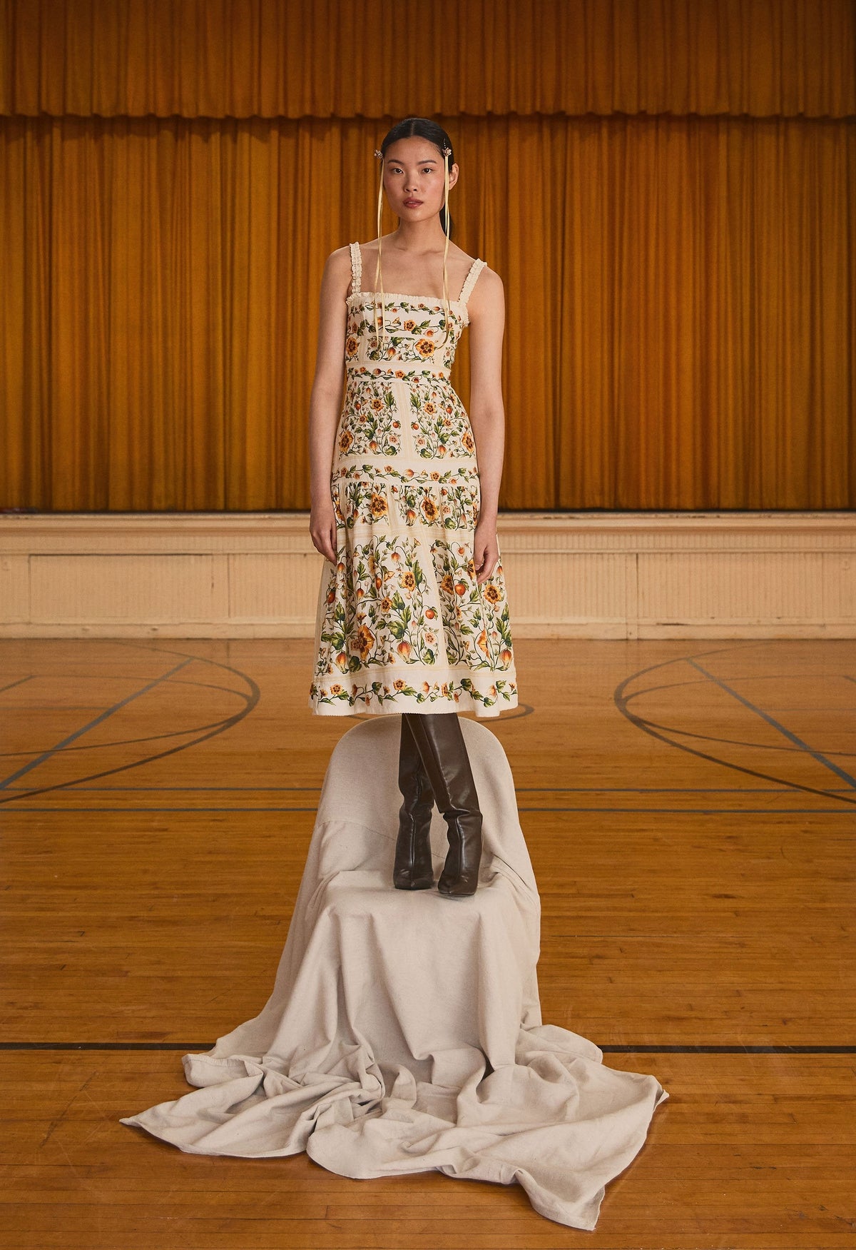 Níspero Uchuva Midi Dress