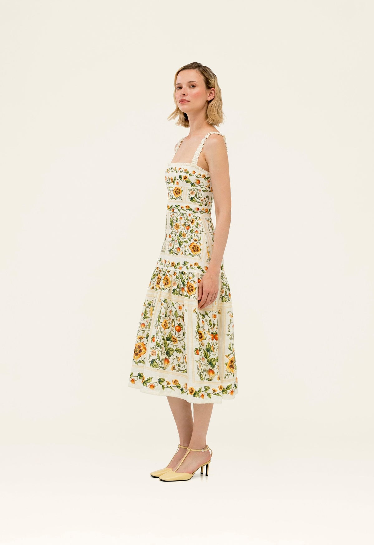 Níspero Uchuva Midi Dress