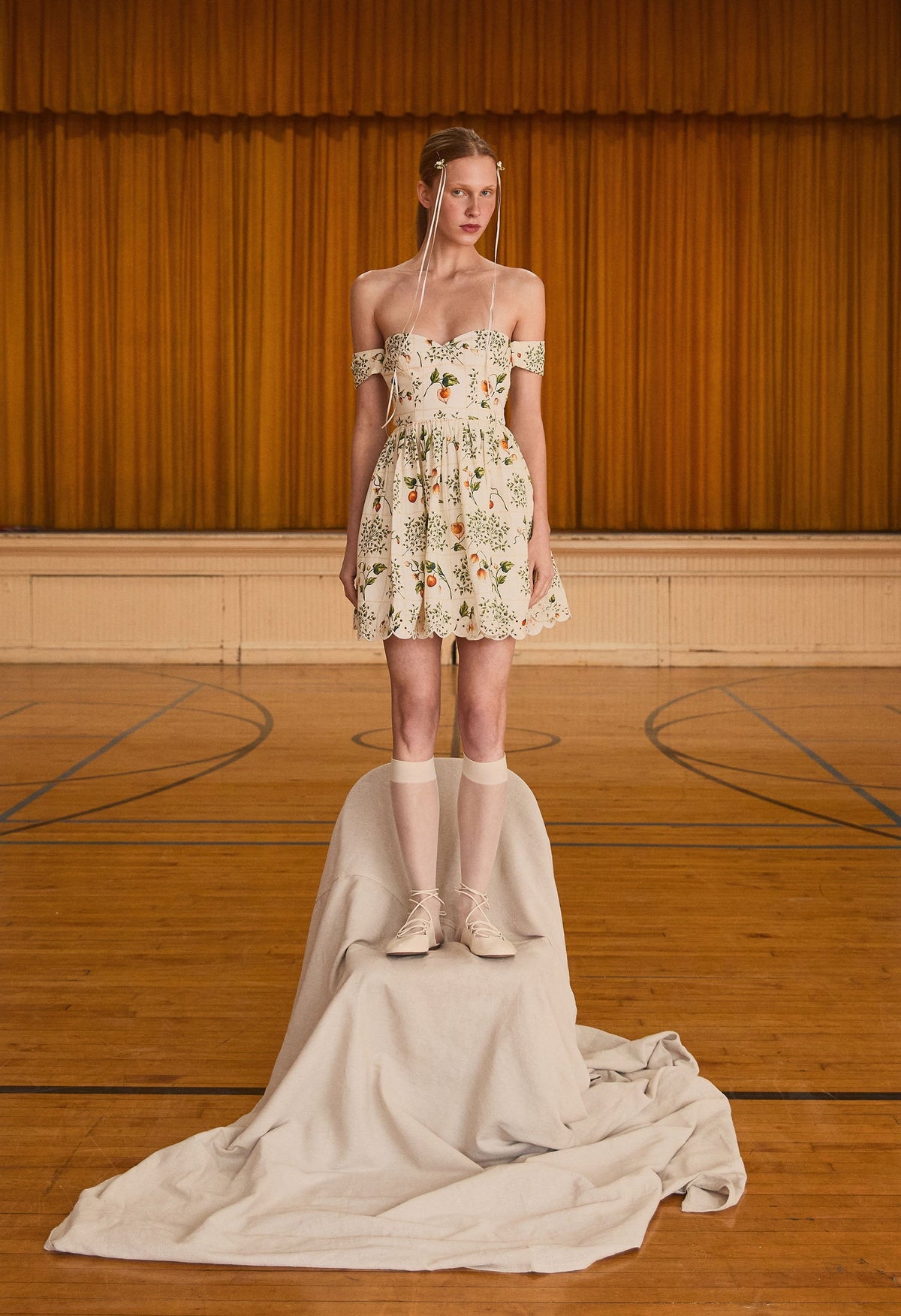 Poesia Uchuva Mini Dress