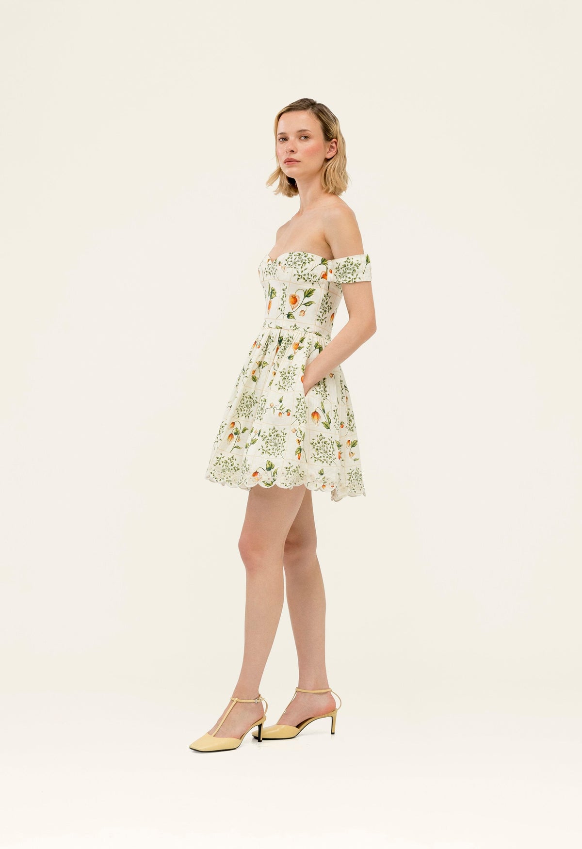 Poesia Uchuva Mini Dress