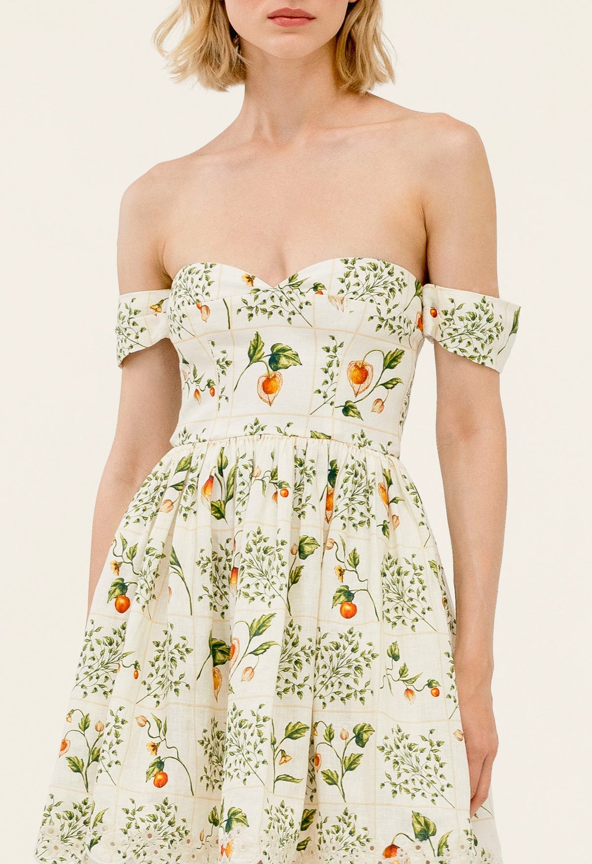 Poesia Uchuva Mini Dress