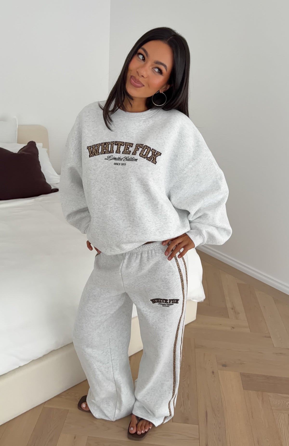 Perfect Harmony Oversized Sweater Grey Marle