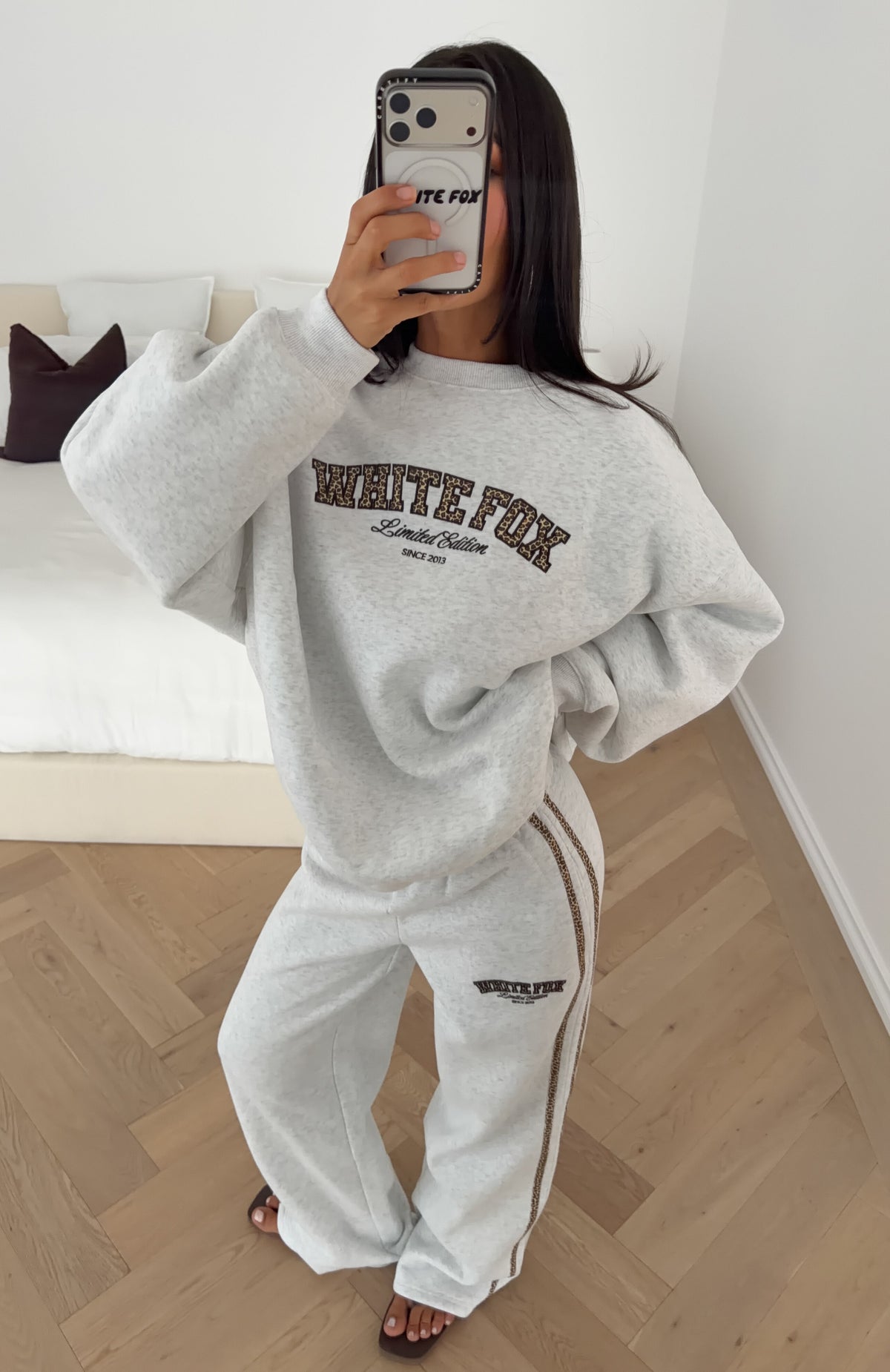 Perfect Harmony Oversized Sweater Grey Marle