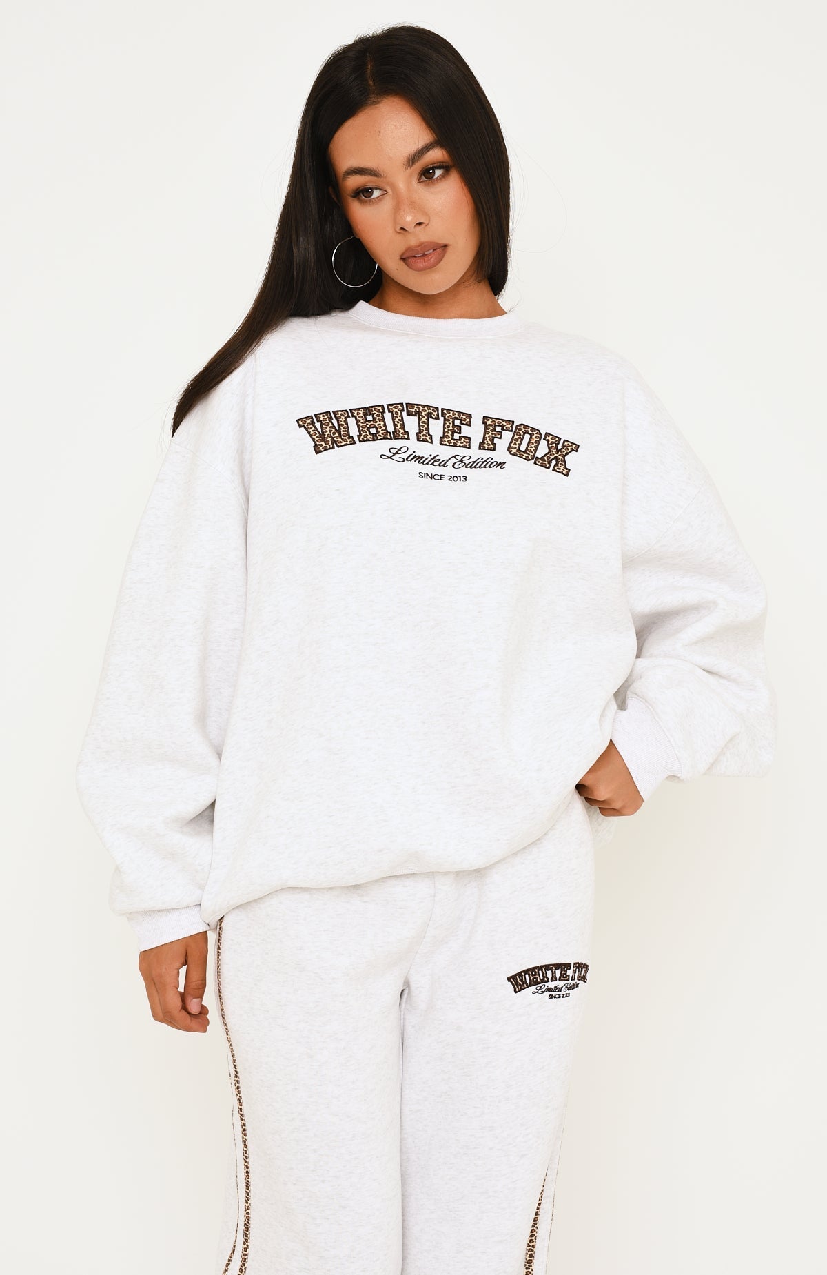 Perfect Harmony Oversized Sweater Grey Marle