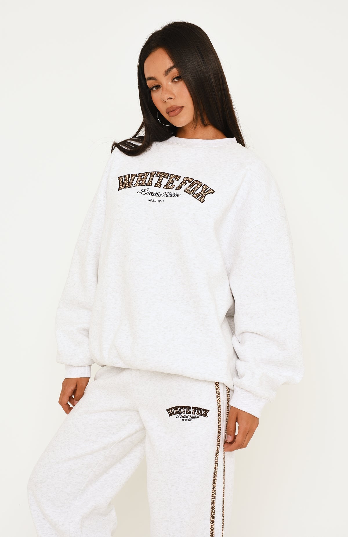 Perfect Harmony Oversized Sweater Grey Marle