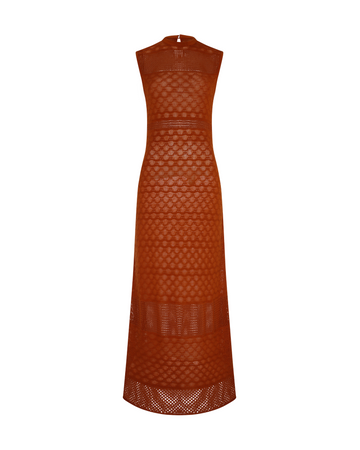 Frontera Maxi Dress | Tobacco