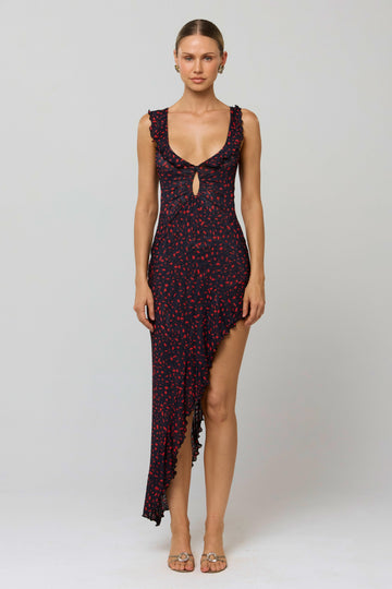 Rhonda Dress in Rouge
