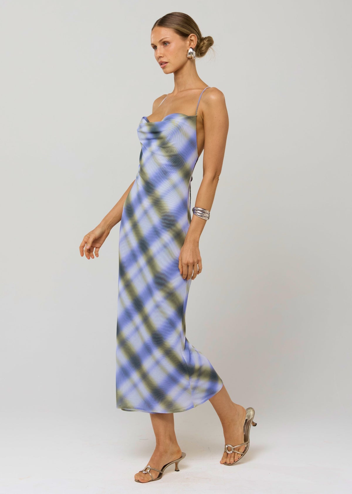 Serena Dress in Blur