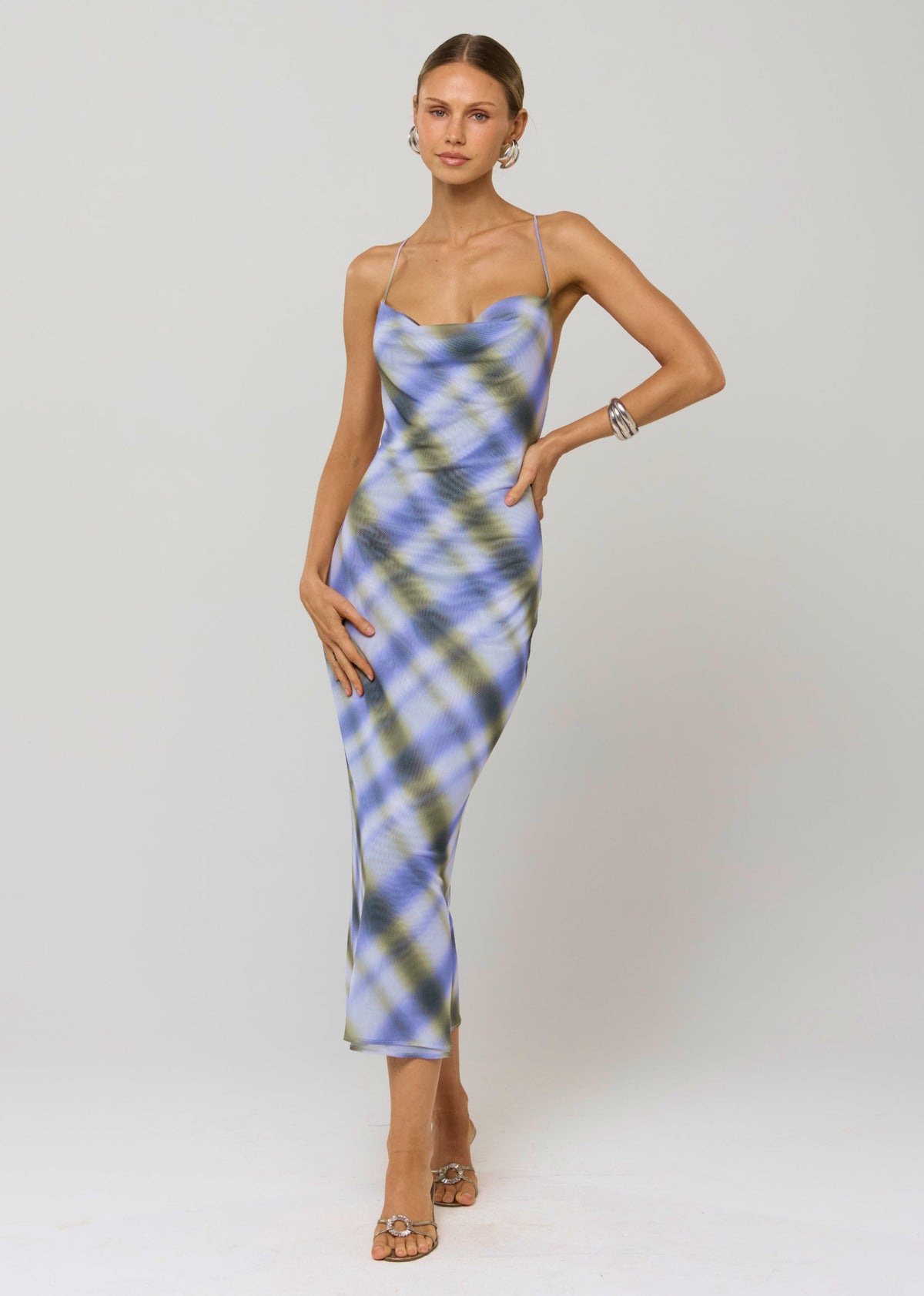 Serena Dress in Blur
