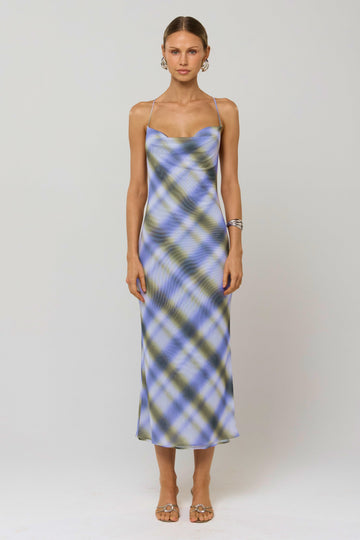 Serena Dress in Blur