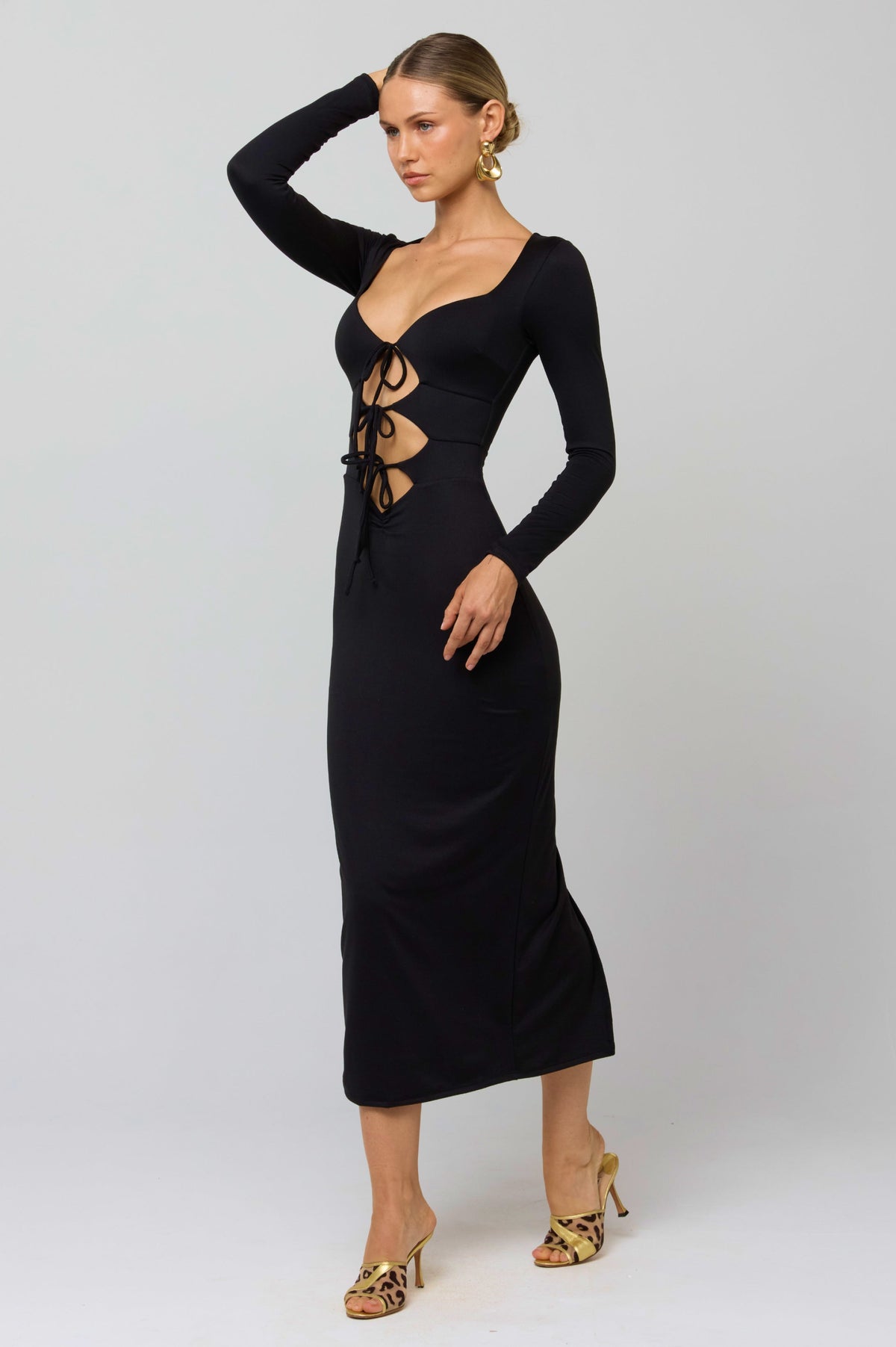 Simone Dress in Black