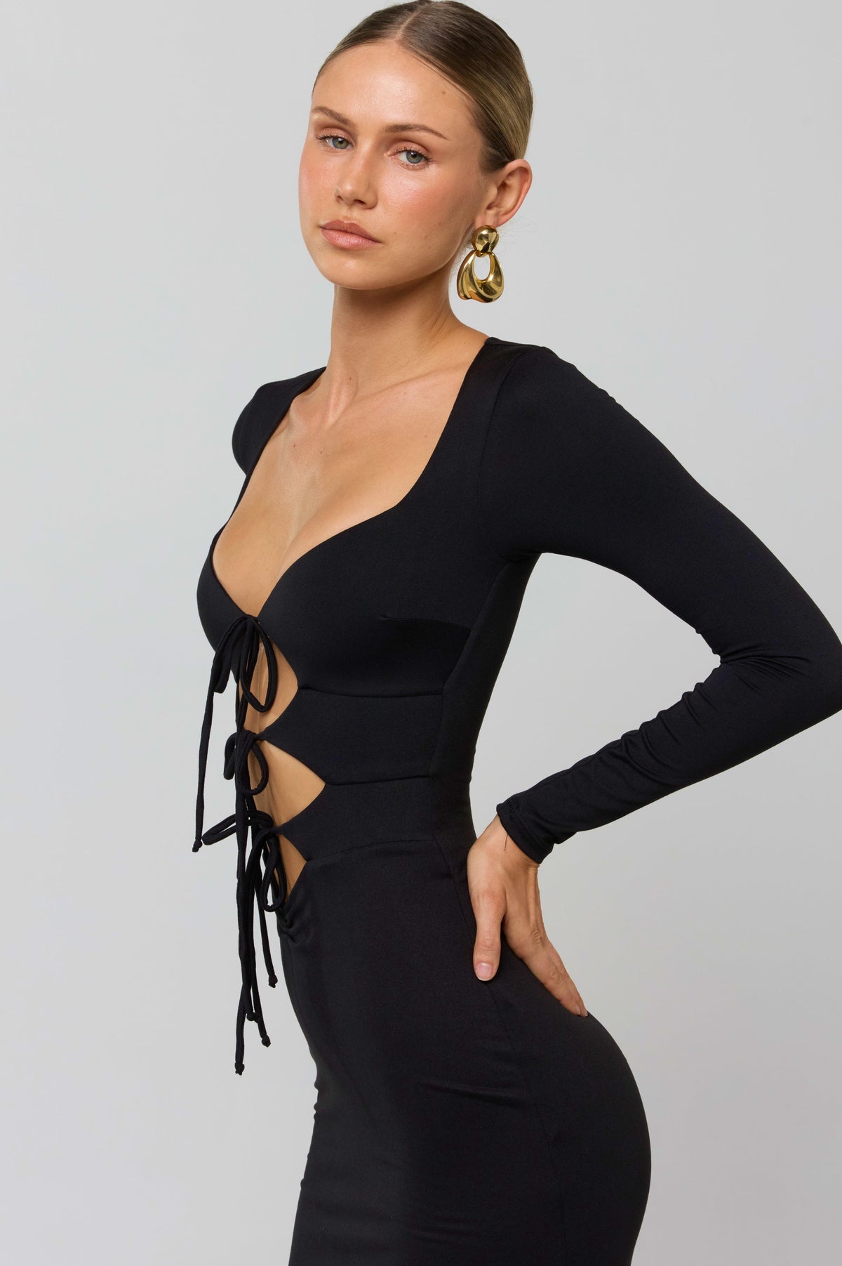 Simone Dress in Black