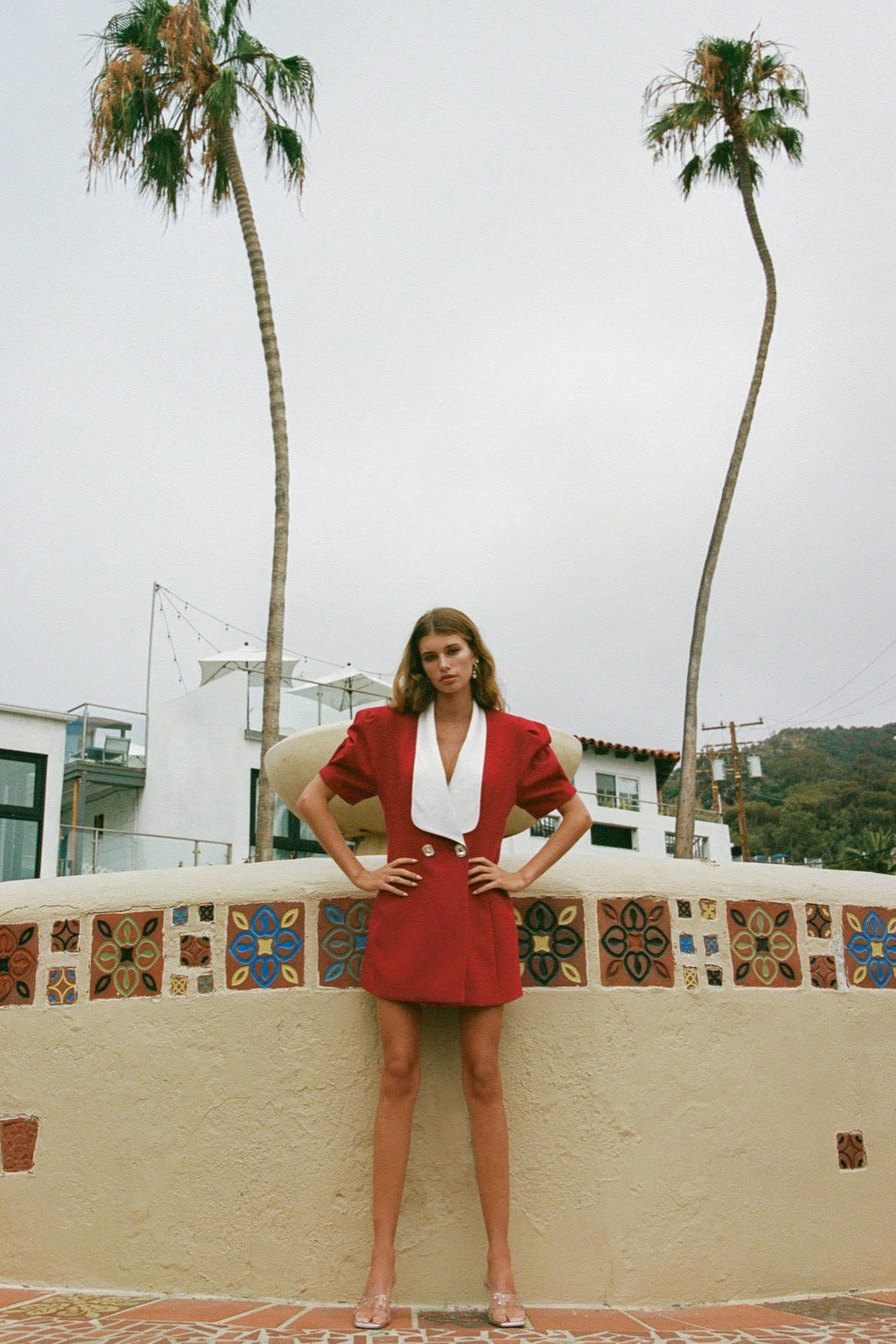 Alia Dress (Red) (Final Sale)