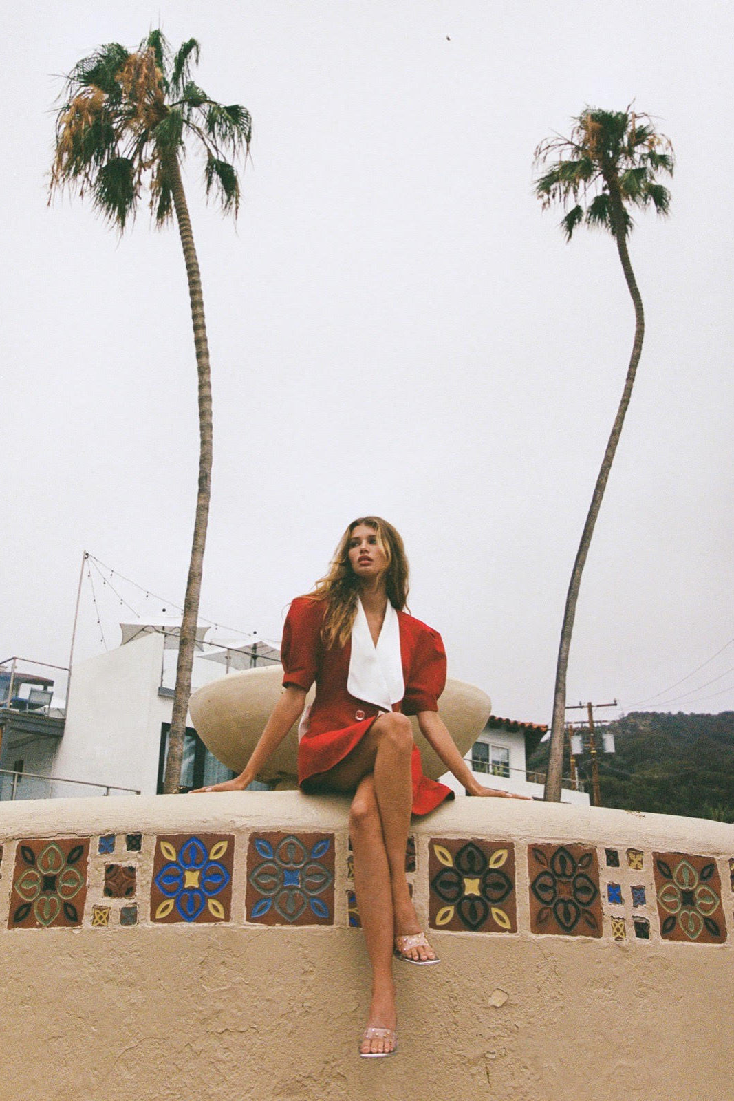 Alia Dress (Red) (Final Sale)
