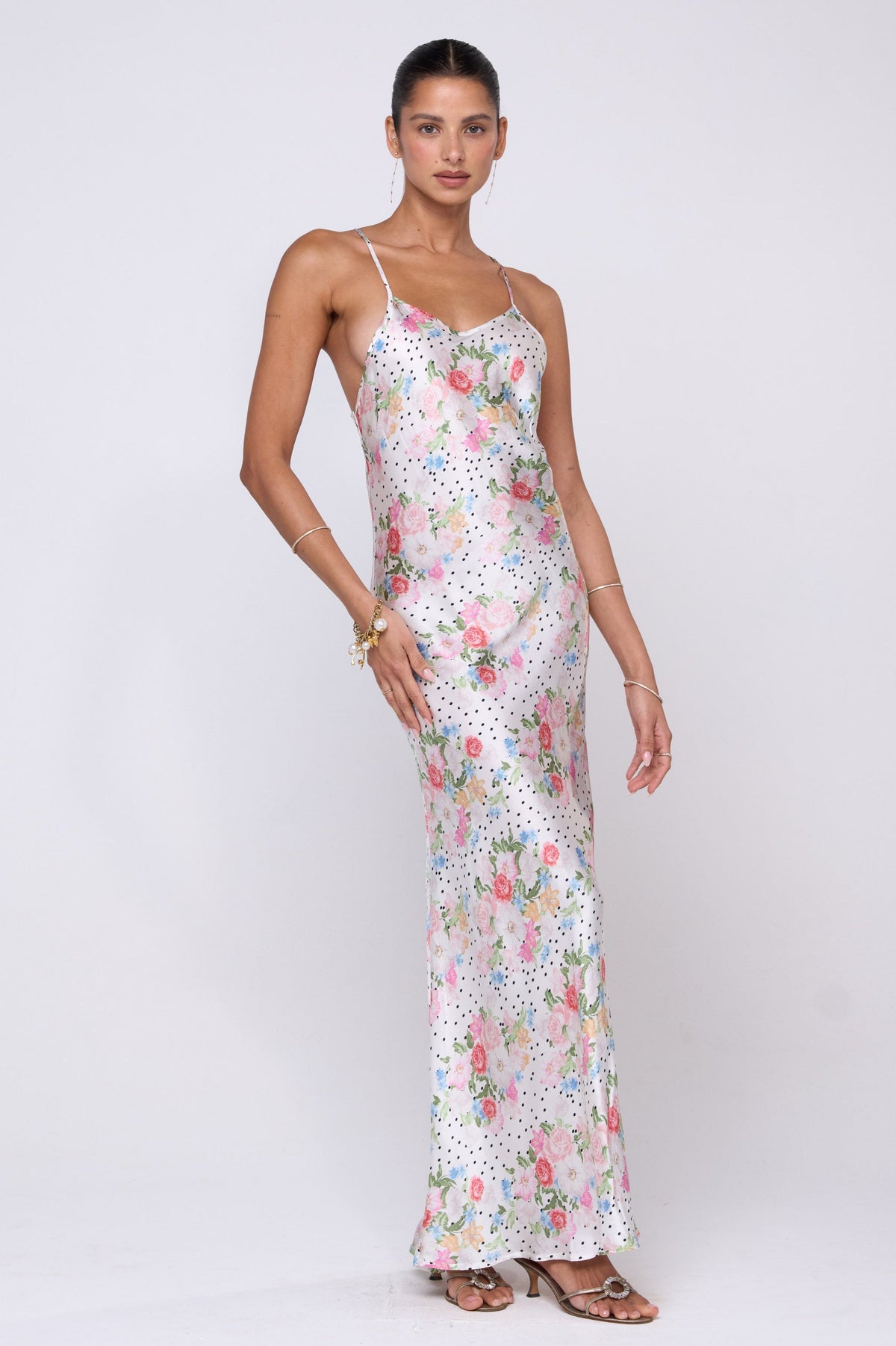 Vida Dress in Pois