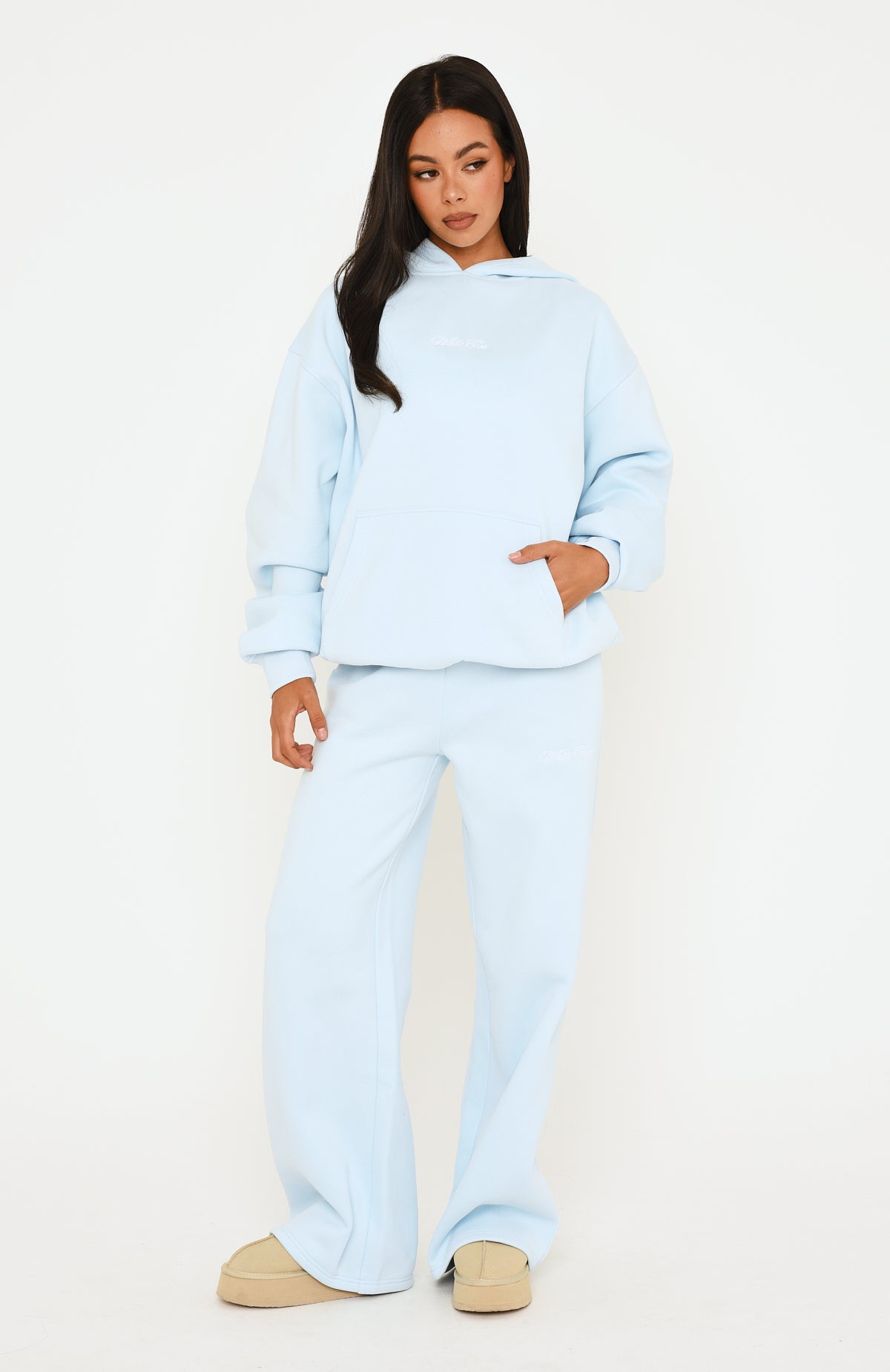 Wishing For It Oversized Hoodie Blue